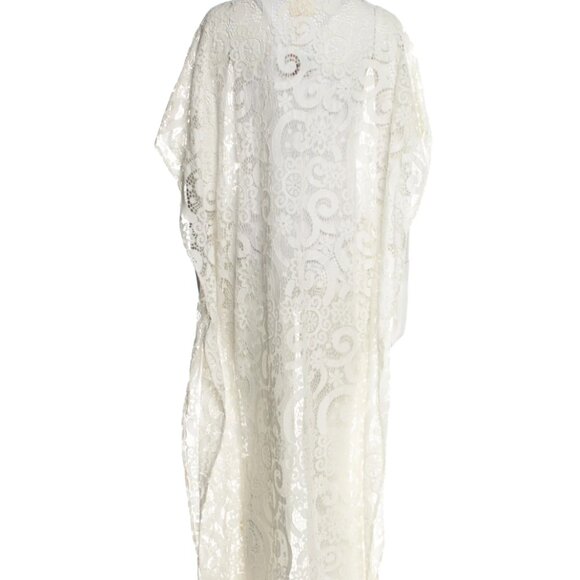 9SEED Cream Lace Caftan Kimono Coverup - NWOT!! Limited Edition! - Picture 4 of 10